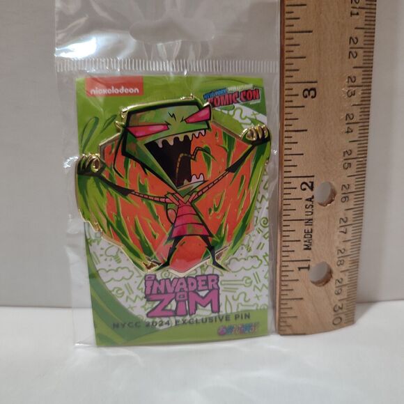 Invader Zim Painterly Series Limited Edition Enamel Pin NYCC 2024 Exclusive - Picture 2 of 2